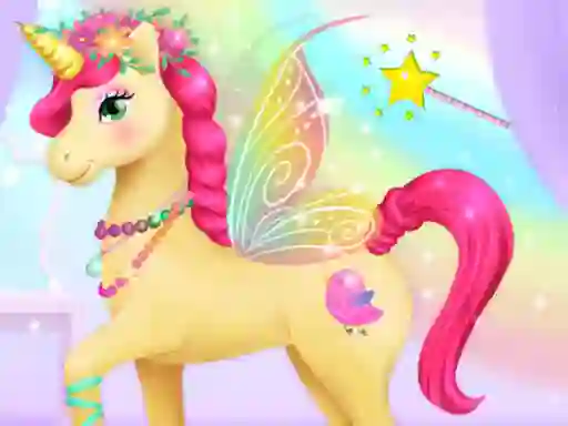 Cluiche Fantasy Unicorn Creator ar líne