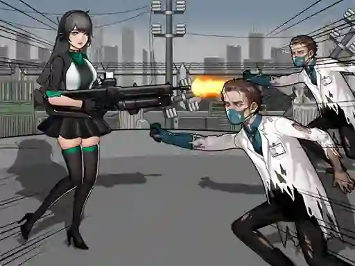 Cluiche Doomsday Survival Rpg Shooter ar líne