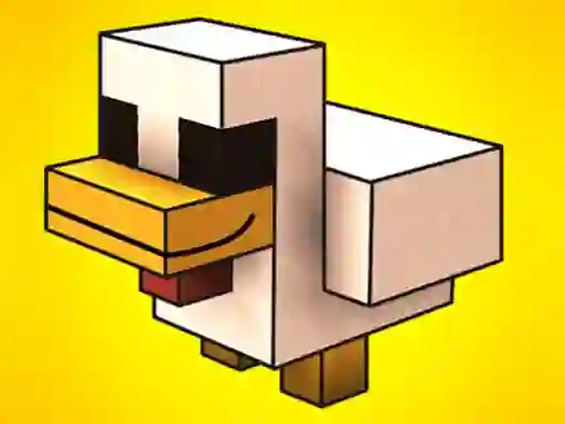 Cluiche Noob Chicken Farm Tycoon ar líne