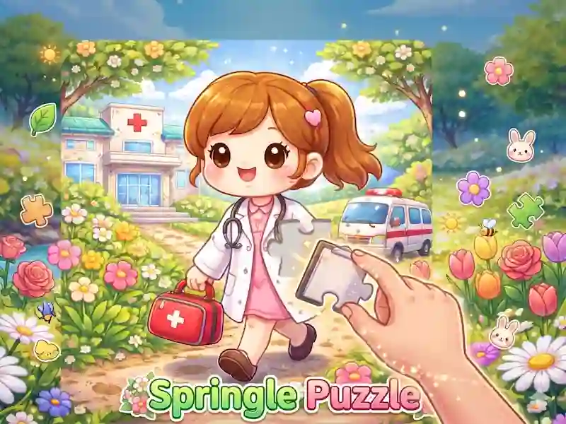 Cluiche Springle Puzzle ar líne