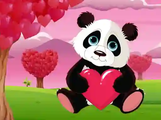 Cluiche Sweet Valentine Pets Jigsaw ar líne