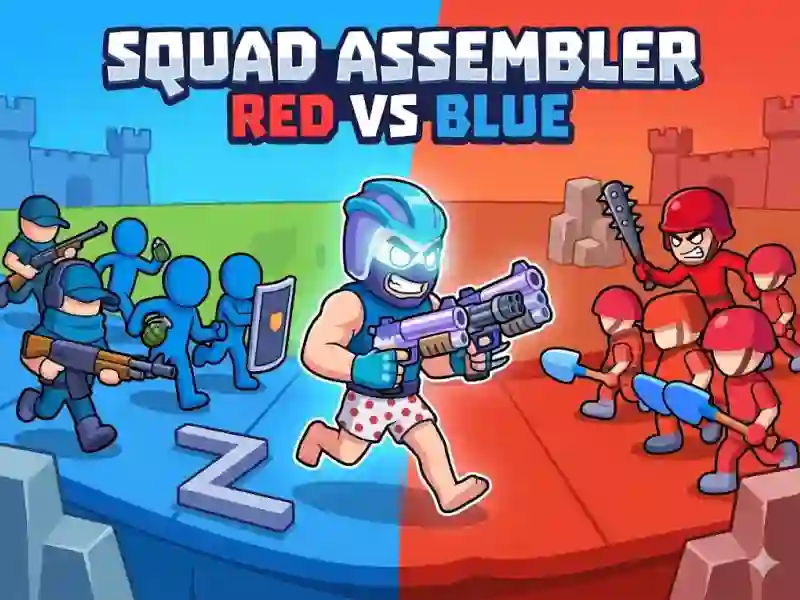 Cluiche Squad Assembler Red Vs Blue ar líne