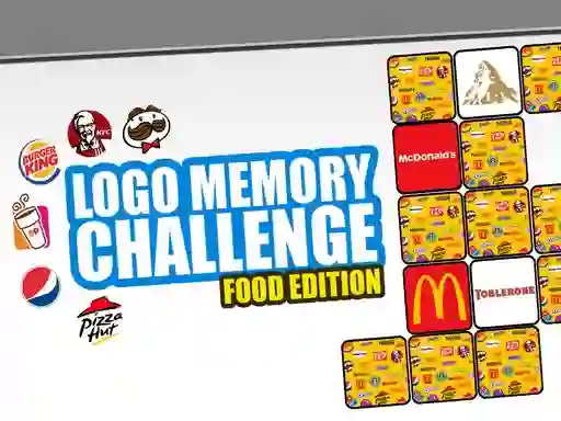 Cluiche Logo Memory Food Edition ar líne