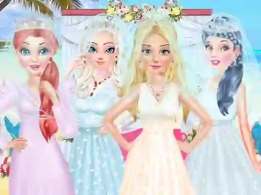 Cluiche Princess Collective Wedding ar líne