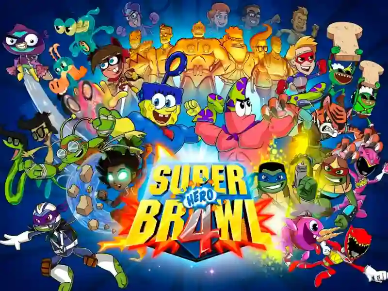 Cluiche Super Hero Brawl 4 ar líne