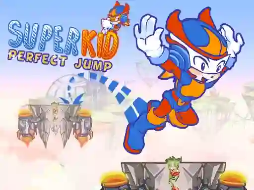 Cluiche Super Kid Perfect Jump ar líne