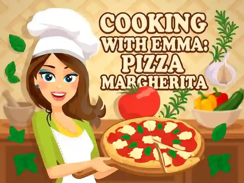 Cluiche Cooking with Emma Pizza Margherita ar líne