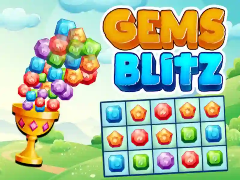 Cluiche Gems Blitz ar líne