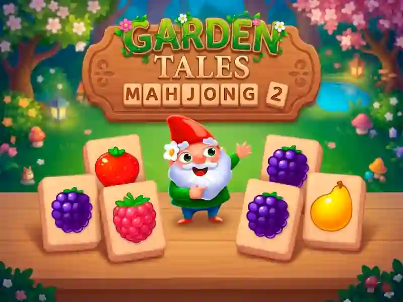 Cluiche Garden Tales Mahjong 2 ar líne