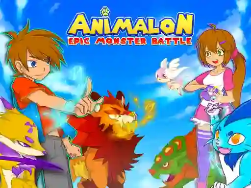 Cluiche Animalon: Epic Monster Battle ar líne