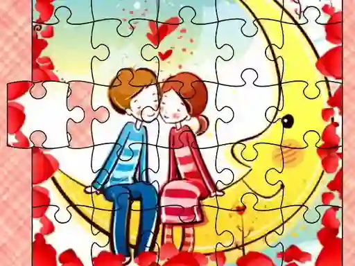 Cluiche Loving Couple Jigsaw ar líne