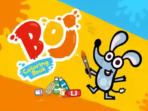 Cluiche Boj Coloring Book ar líne