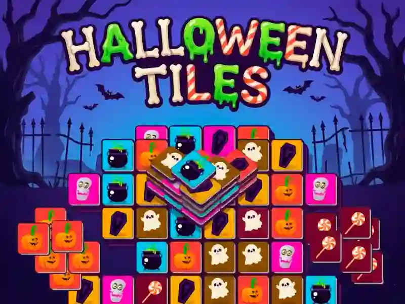 Cluiche Halloween Tiles ar líne