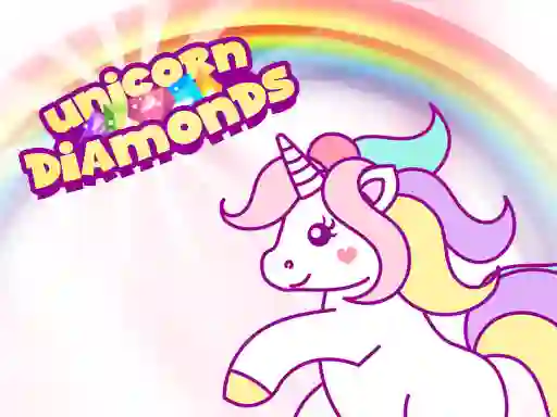 Cluiche Unicorn Diamonds ar líne