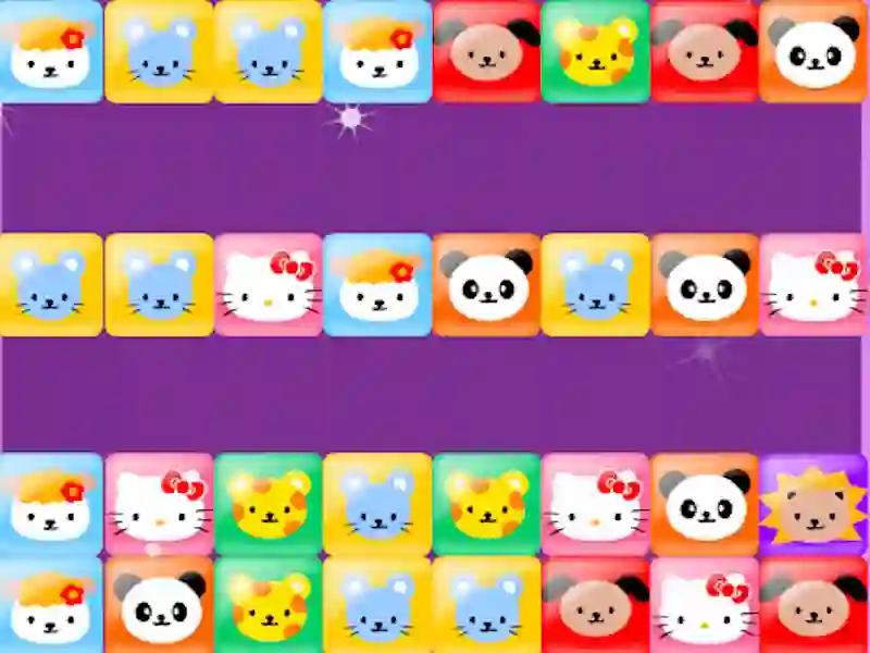 Cluiche Kitty Blocks ar líne