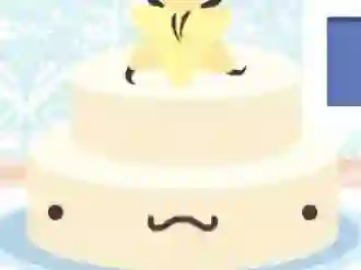 Cluiche Kawaii Wedding Cake ar líne