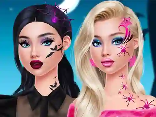 Cluiche Pop Culture Halloween Makeup ar líne