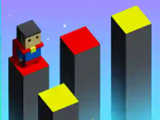 Cluiche Color Cube Jump ar líne