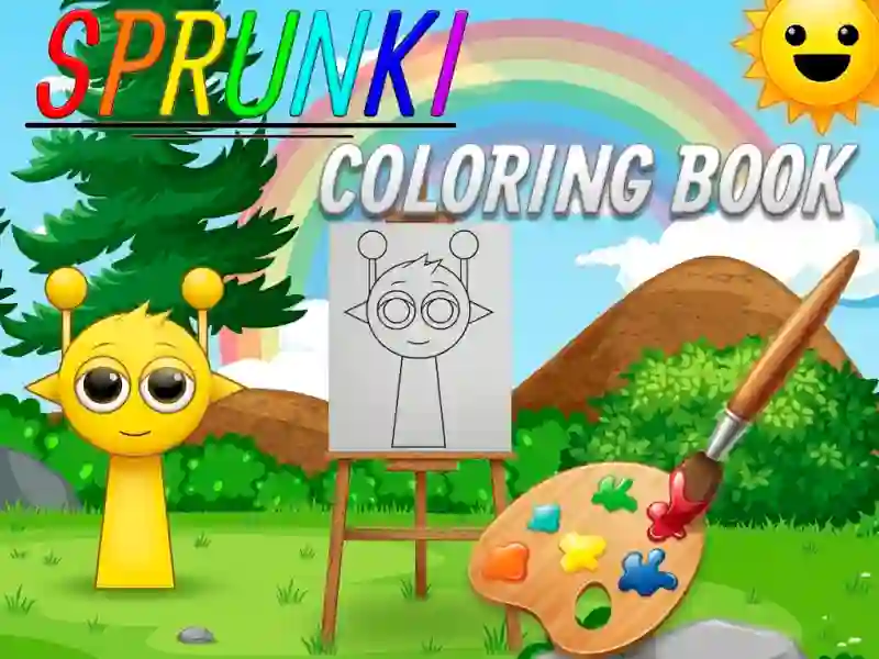 Cluiche Sprunki Coloring Book ar líne