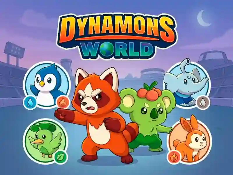 Cluiche Dynamons World ar líne
