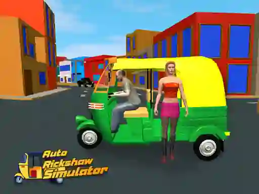 Cluiche Auto Rickshaw Simulator ar líne