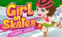 Cluiche Girl on Skates: Flower Power ar líne
