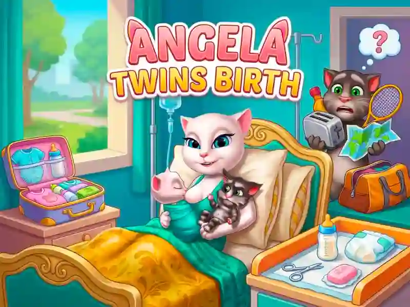 Cluiche Angela Twins Birth ar líne