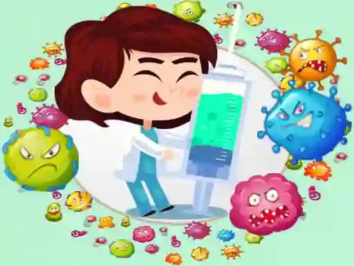 Cluiche Virus Bubble Shooter ar líne