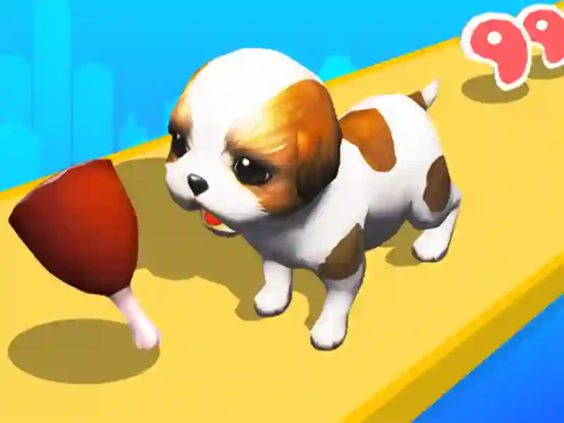 Cluiche Dog Evolution Run ar líne