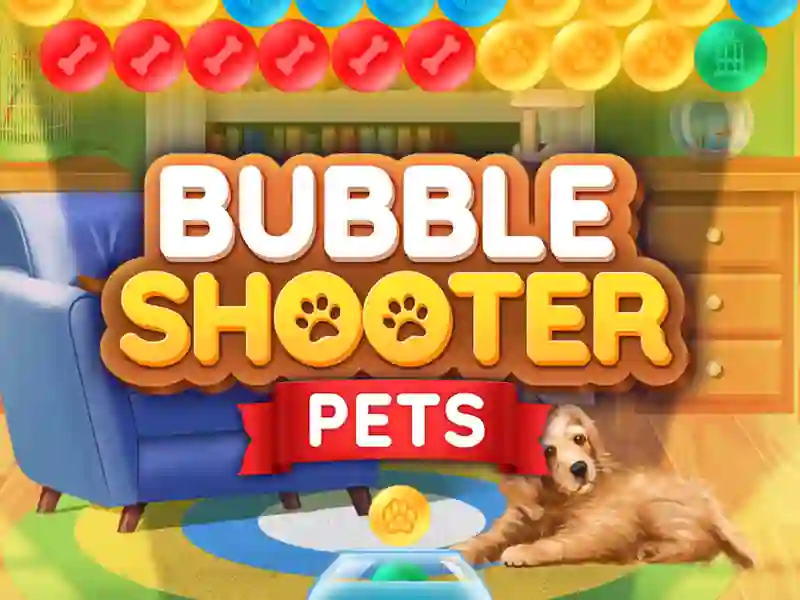 Cluiche Bubble Shooter Pet Match ar líne
