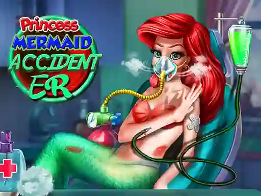 Cluiche Princess Mermaid Accident ER ar líne