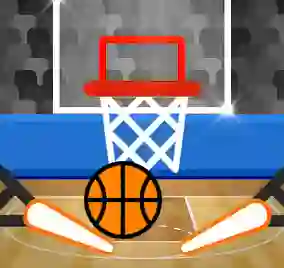 Cluiche Basket Pinball ar líne