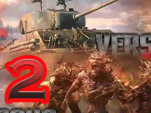 Cluiche Tank vs Zombies 2 ar líne