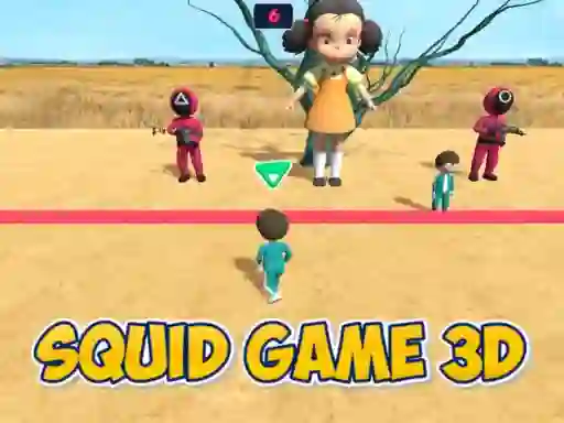 Cluiche Squid Game 3D ar líne