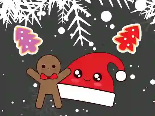 Cluiche Christmas Cookies Match 3 ar líne