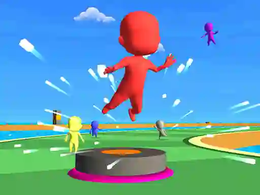 Cluiche Bouncy Race 3d ar líne