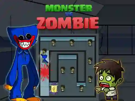 Cluiche Monster vs Zombie ar líne