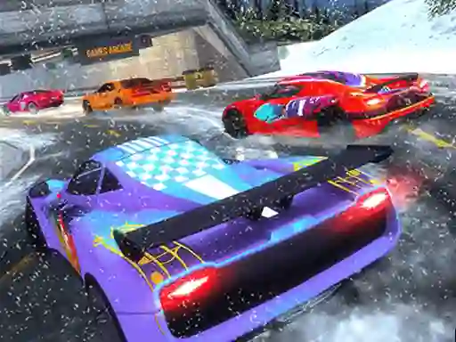 Cluiche Hill Drift 3d ar líne