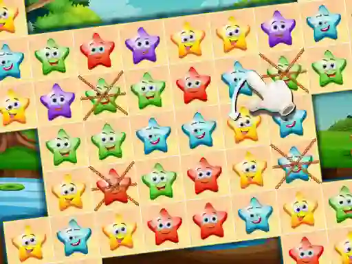 Cluiche Happy Stars Match 3 ar líne