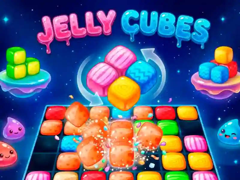 Cluiche Jelly Cubes ar líne