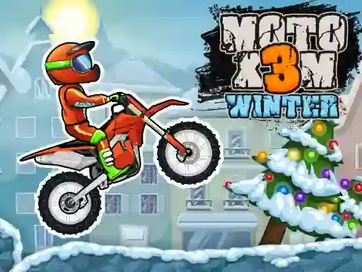 Cluiche Moto X3M 4 Winter ar líne