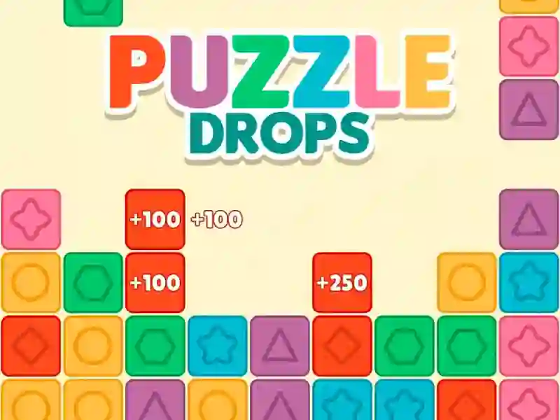 Cluiche Puzzle Drops ar líne