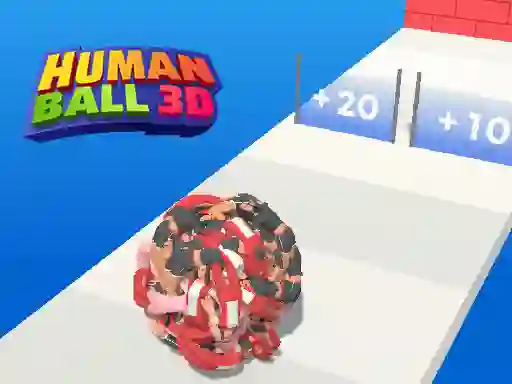 Cluiche Human Ball 3d ar líne