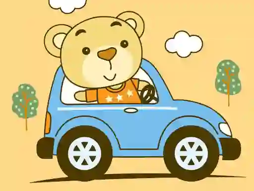 Cluiche Cute Animal Ride Match 3 ar líne