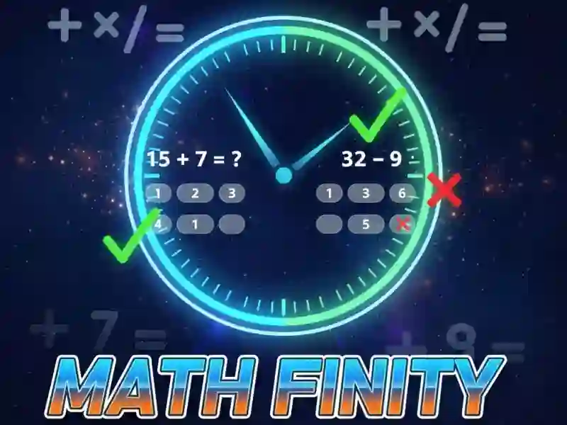 Cluiche Math Finity ar líne