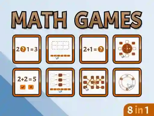 Cluiche Math Games ar líne