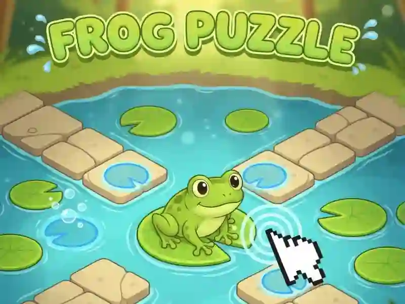 Cluiche Frog Puzzle ar líne