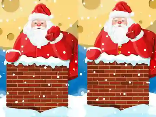 Cluiche Santa Claus Differences ar líne