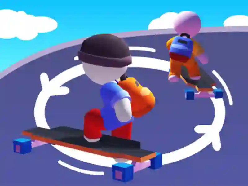 Cluiche Flip Skater Rush 3D ar líne