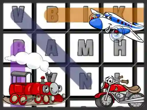 Cluiche Word Search Transport ar líne